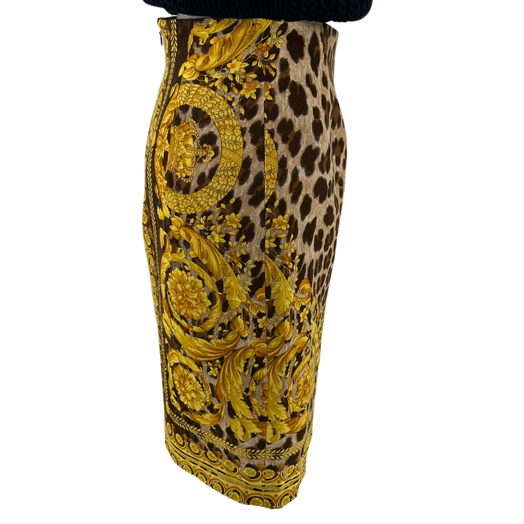 Versace Gold Skirt