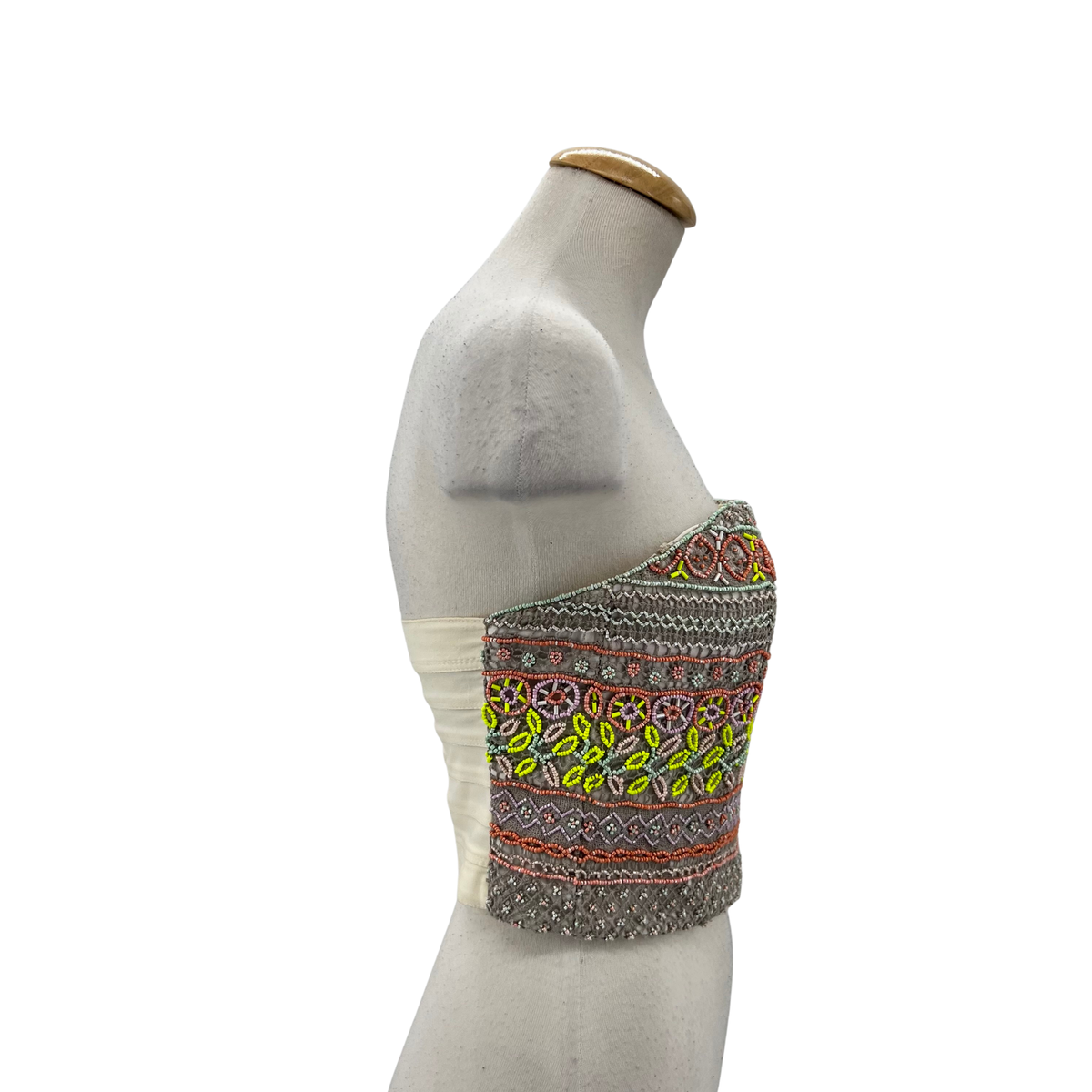 Alice + Olivia Grey Corset
