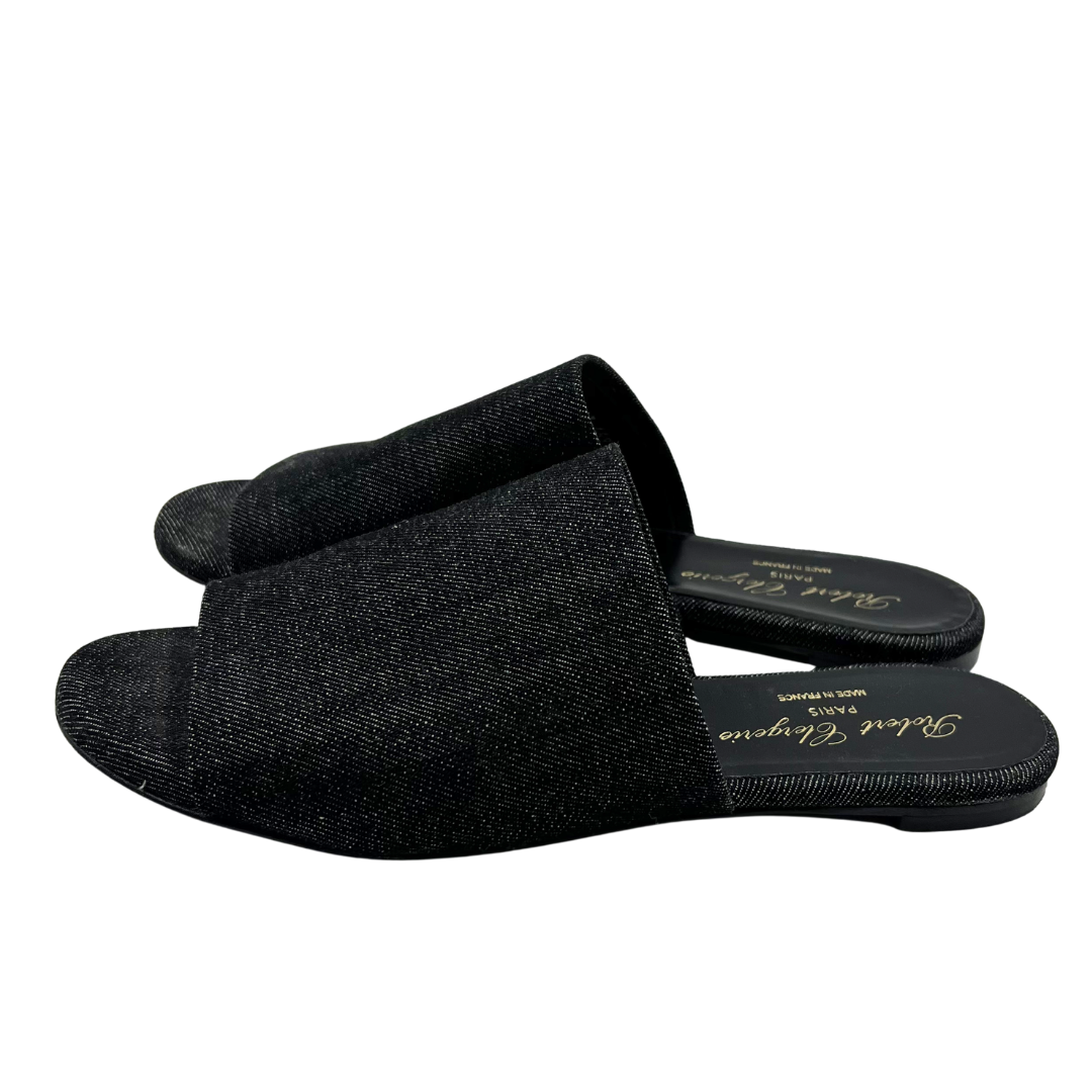 Robert Clergerie 38.5 Black Flats