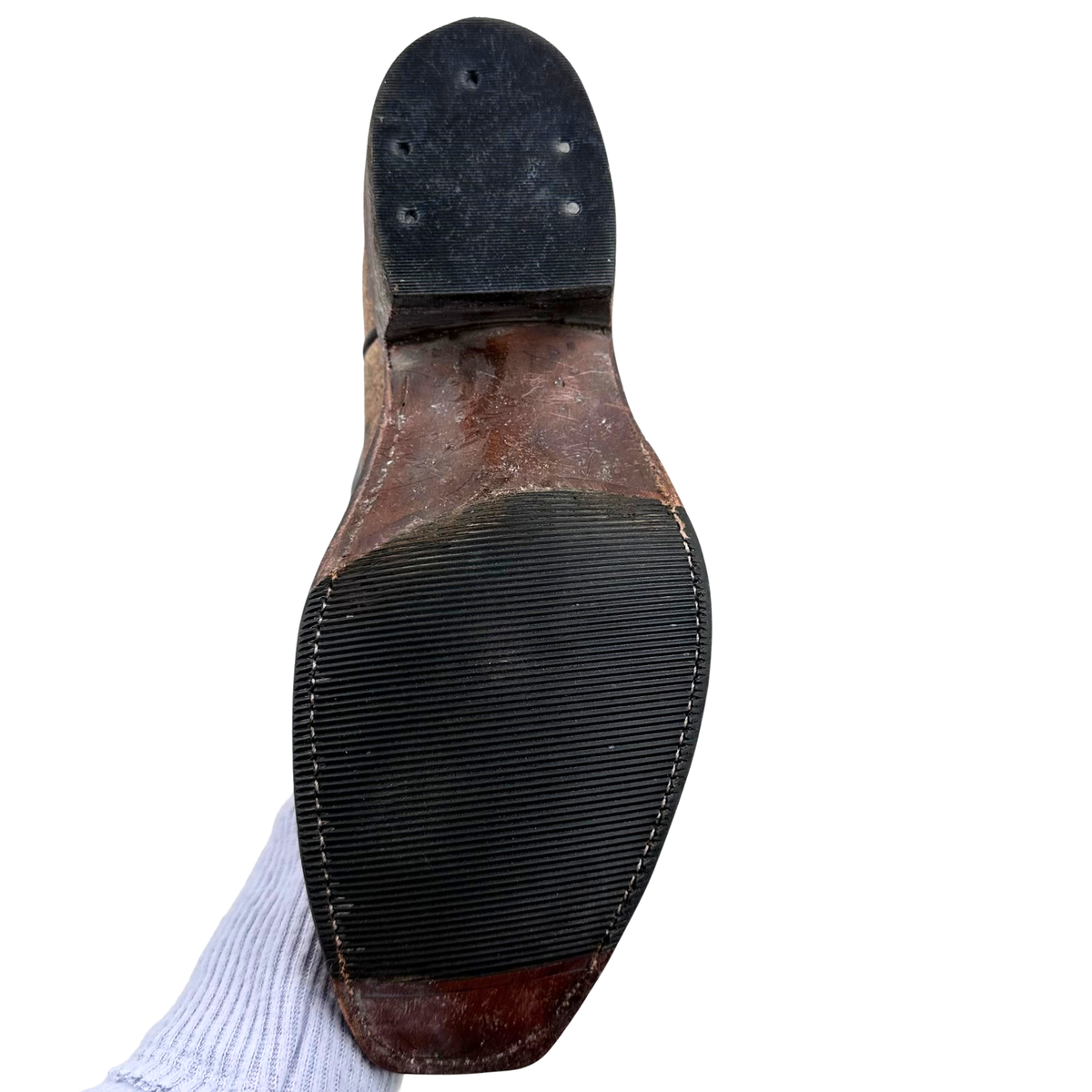 Rios of Mercedes 8 Brown/Blue Leather Boots