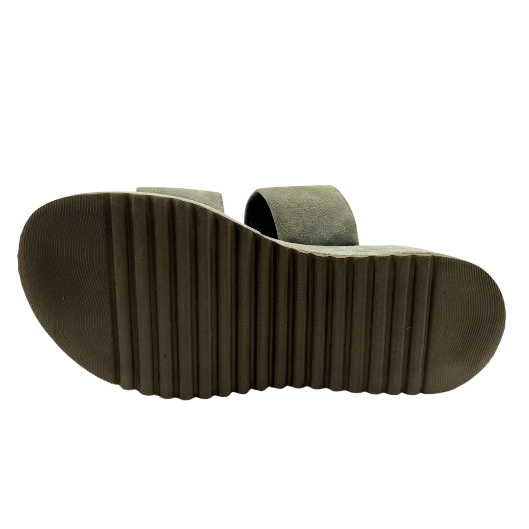 Lofina 9 40 Tan Suede Platforms