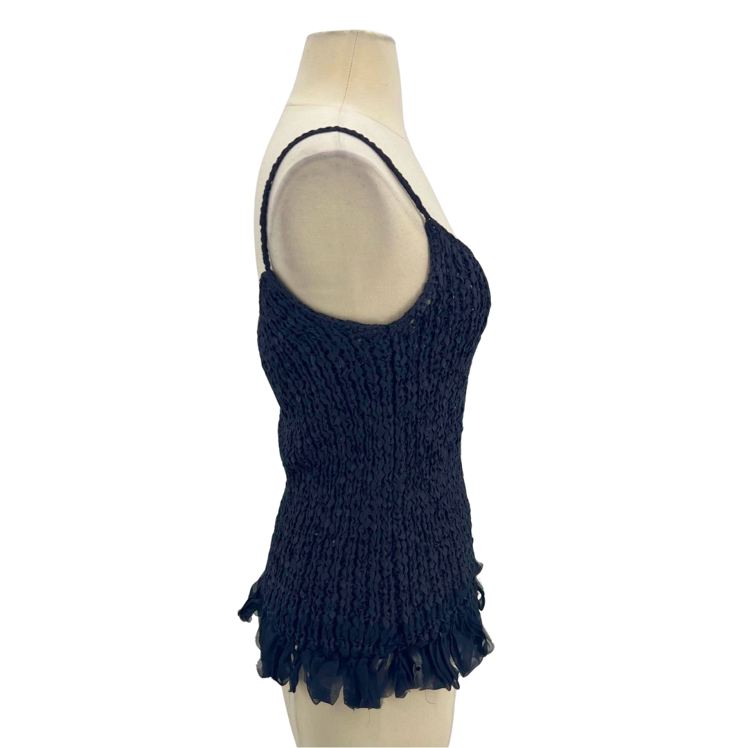 Chanel Black Tank Top