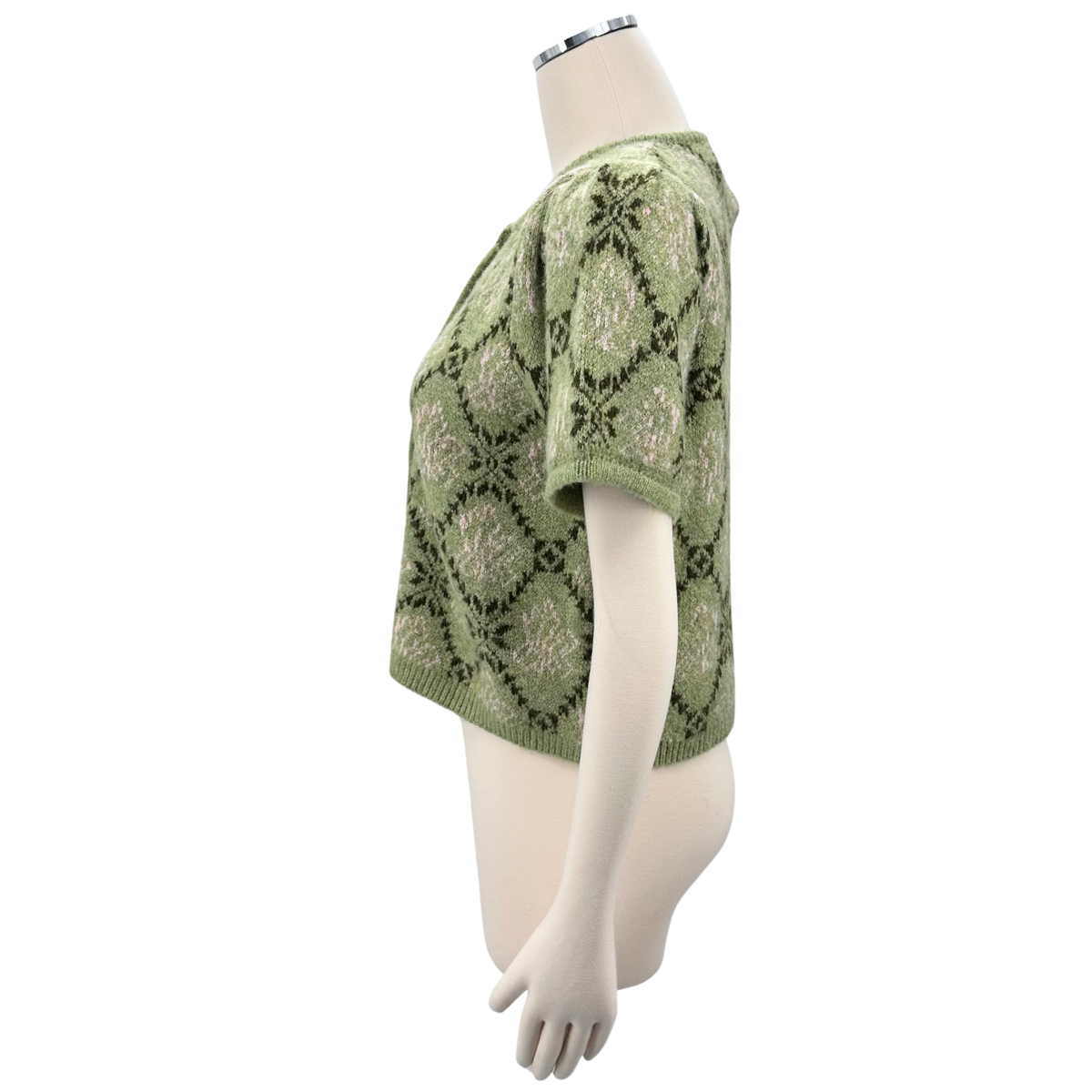 &Merci Green Multi Sweater