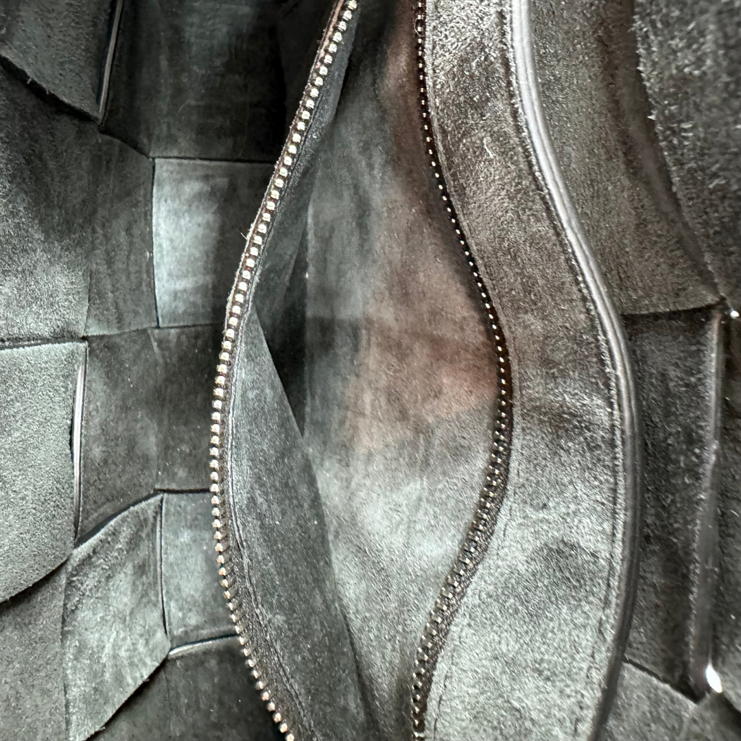 Bottega Veneta Intrecciato Patent Leather Cassette Crossbody