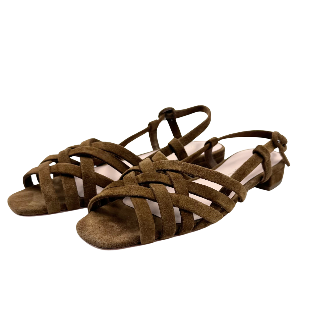 Loeffler Randall 7 Tan Shelly Sandals