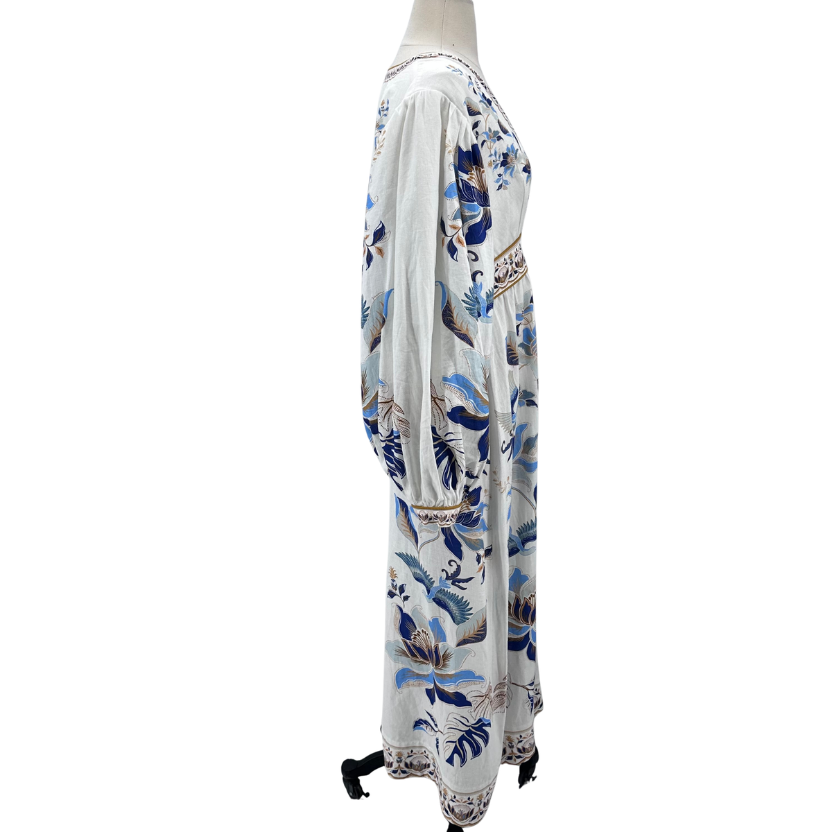 Farm Rio White Maxi Dress