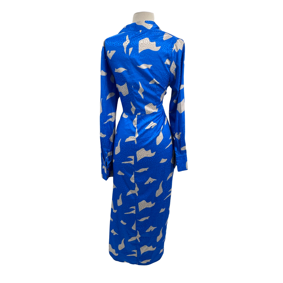 Never Fully Dressed blue/tan Dress