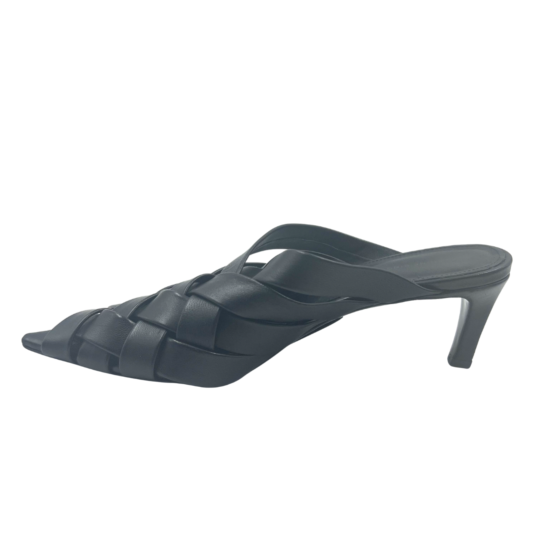 Anine Bing 38 Black Eve Mules