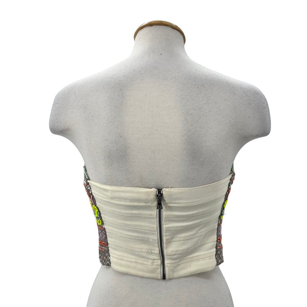 Alice + Olivia Grey Corset
