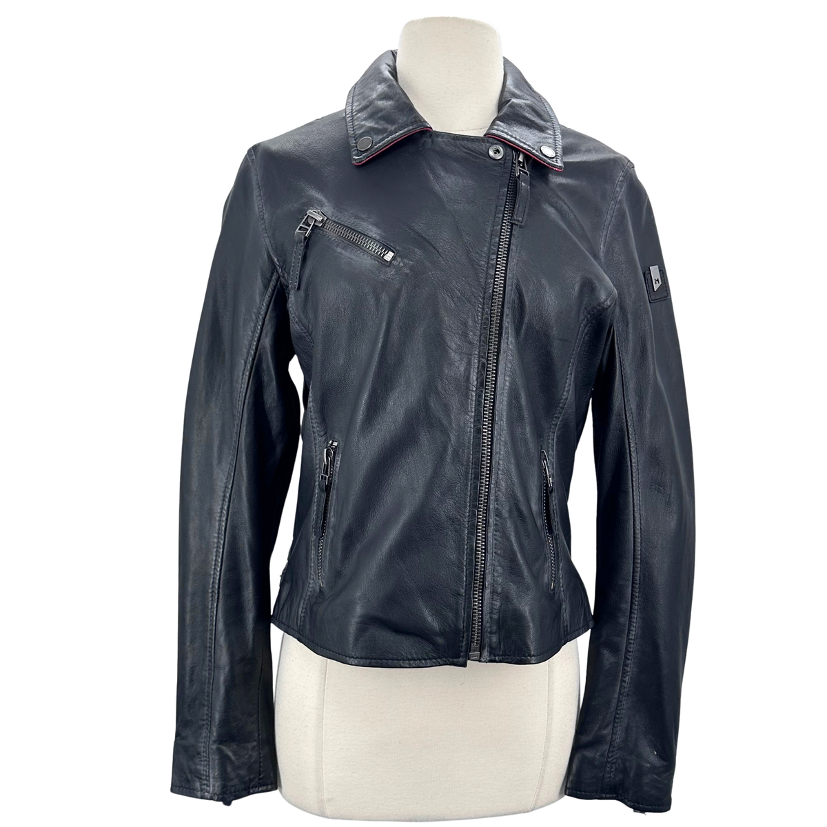 Mauritius Black Leather Jacket