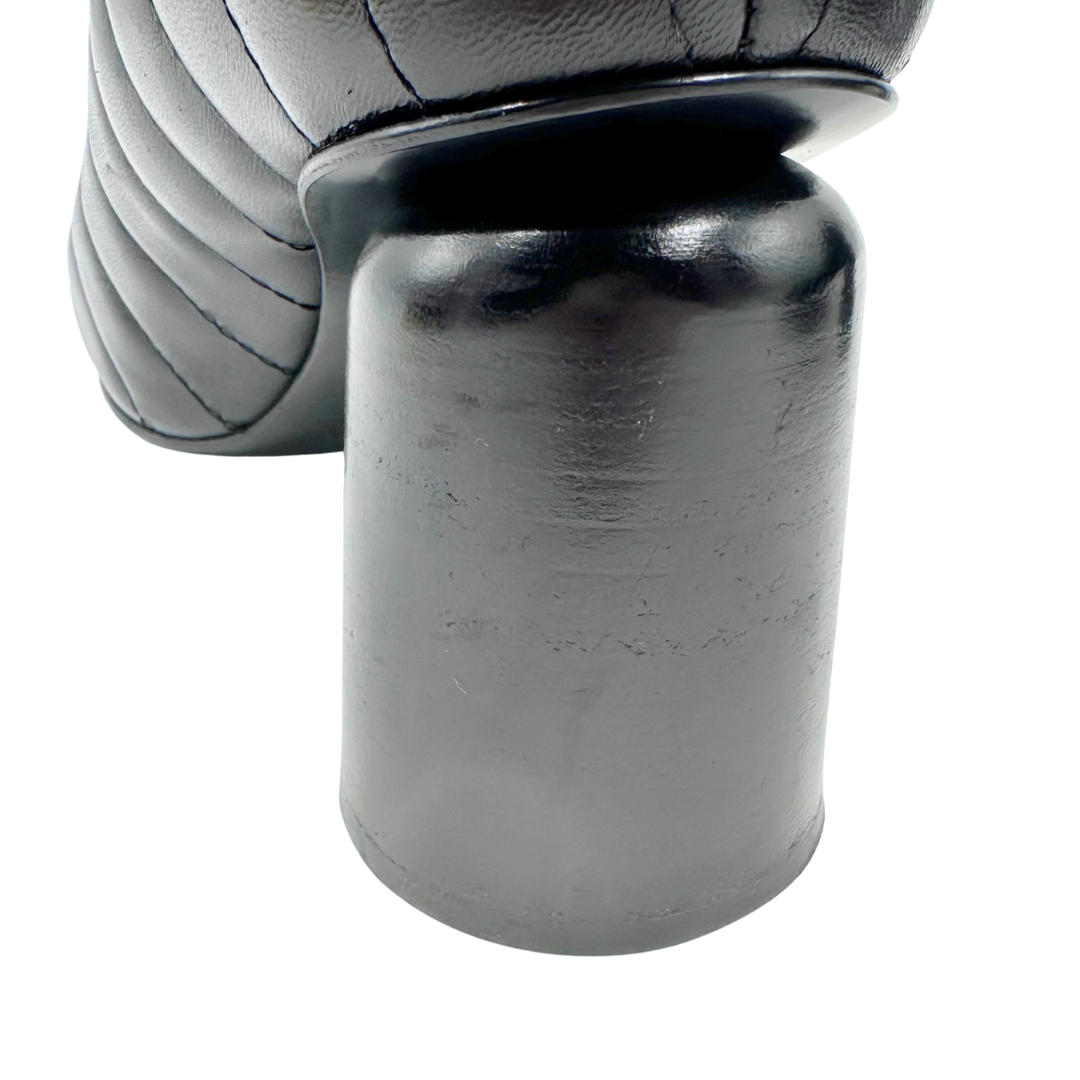 Halmanera 9 40 Black Leather Pumps