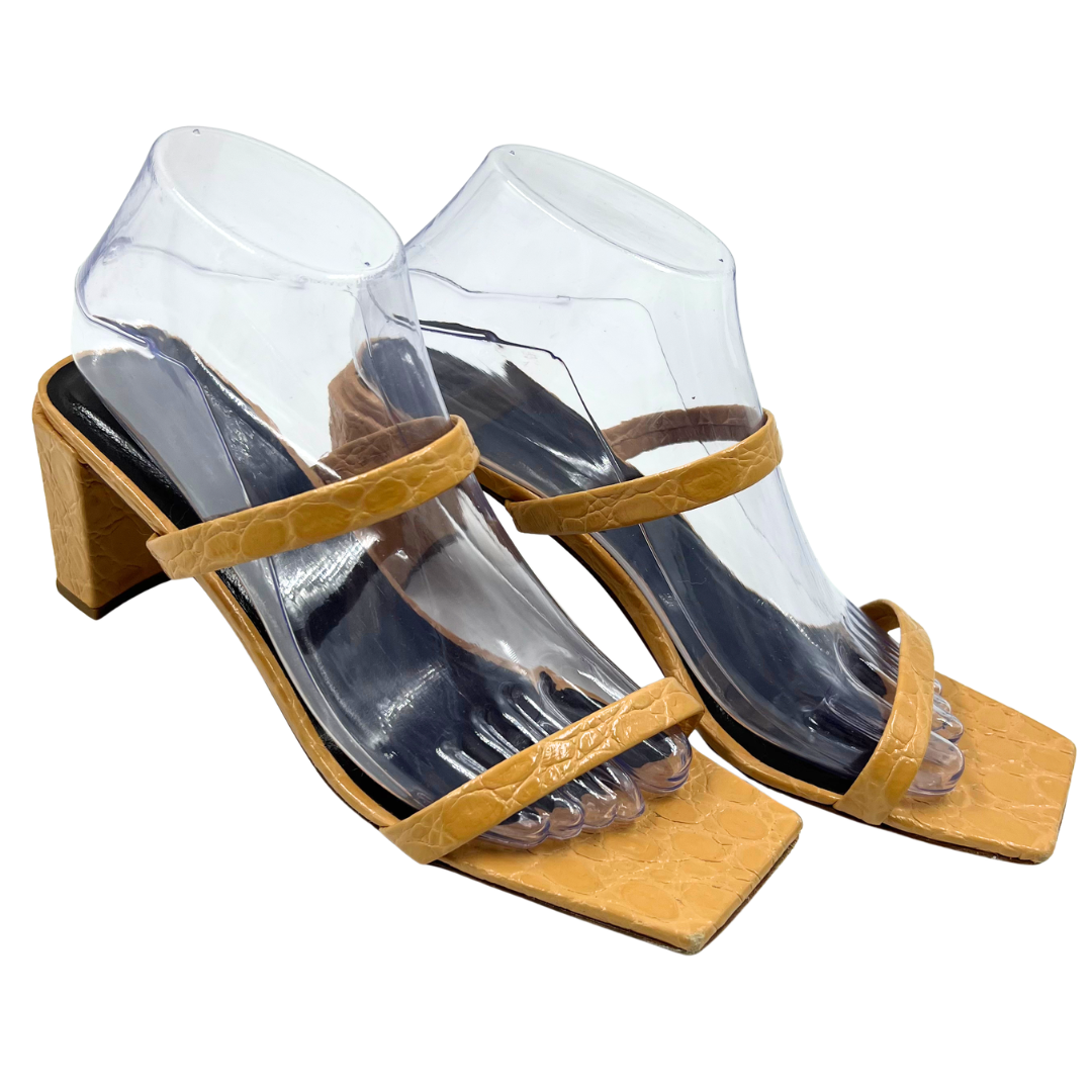 By Far 40 Tan Heels