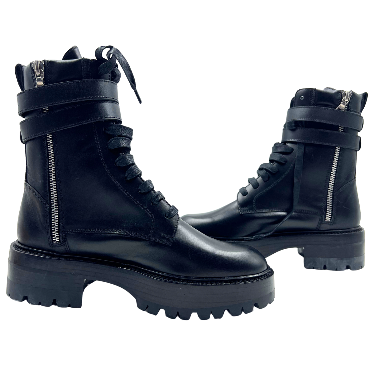 Amiri 38 Black Boots