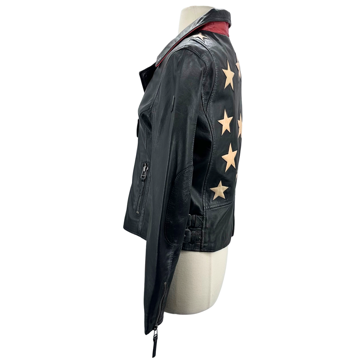 Mauritius Black Leather Jacket