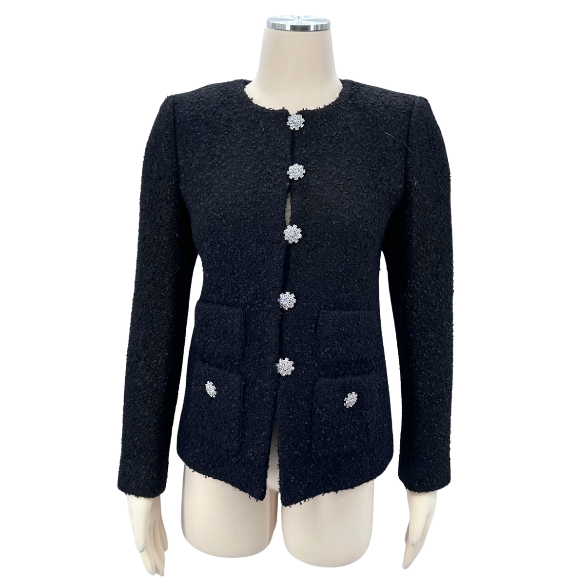 J Crew Black/Silver Blazer
