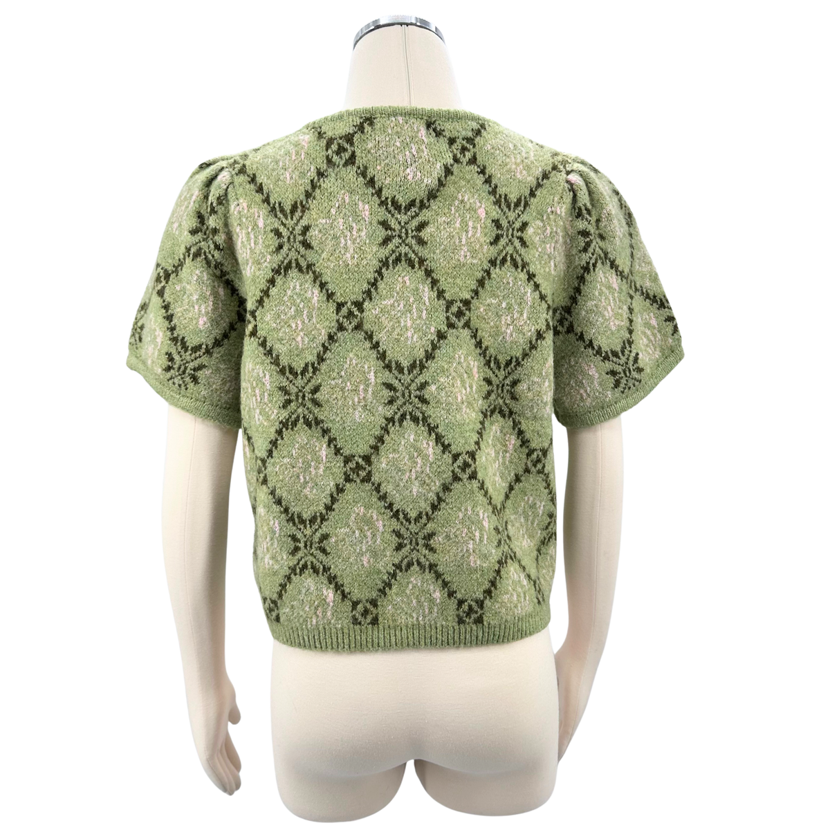 &Merci Green Multi Sweater