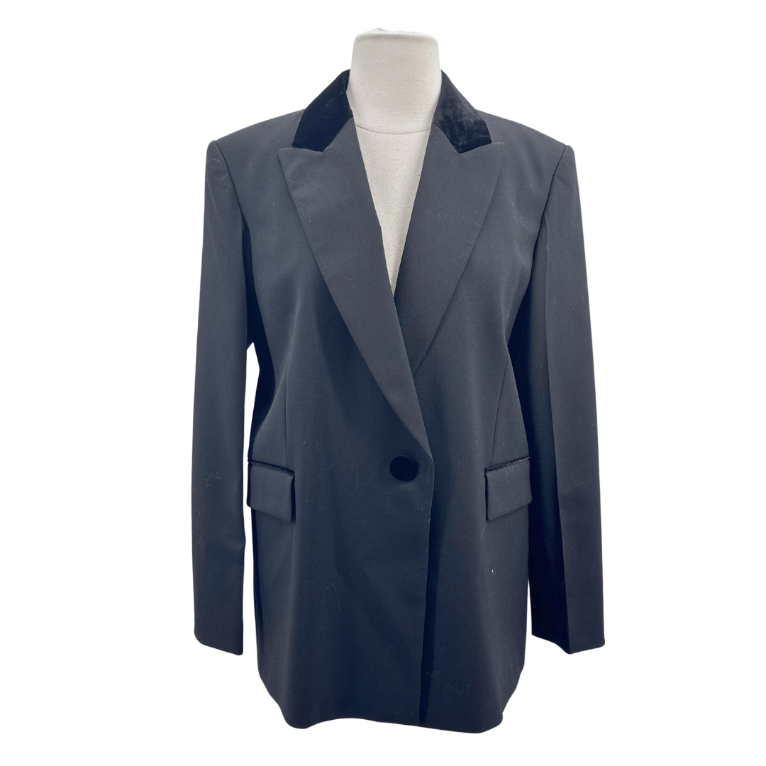 Sandro Black Blazer