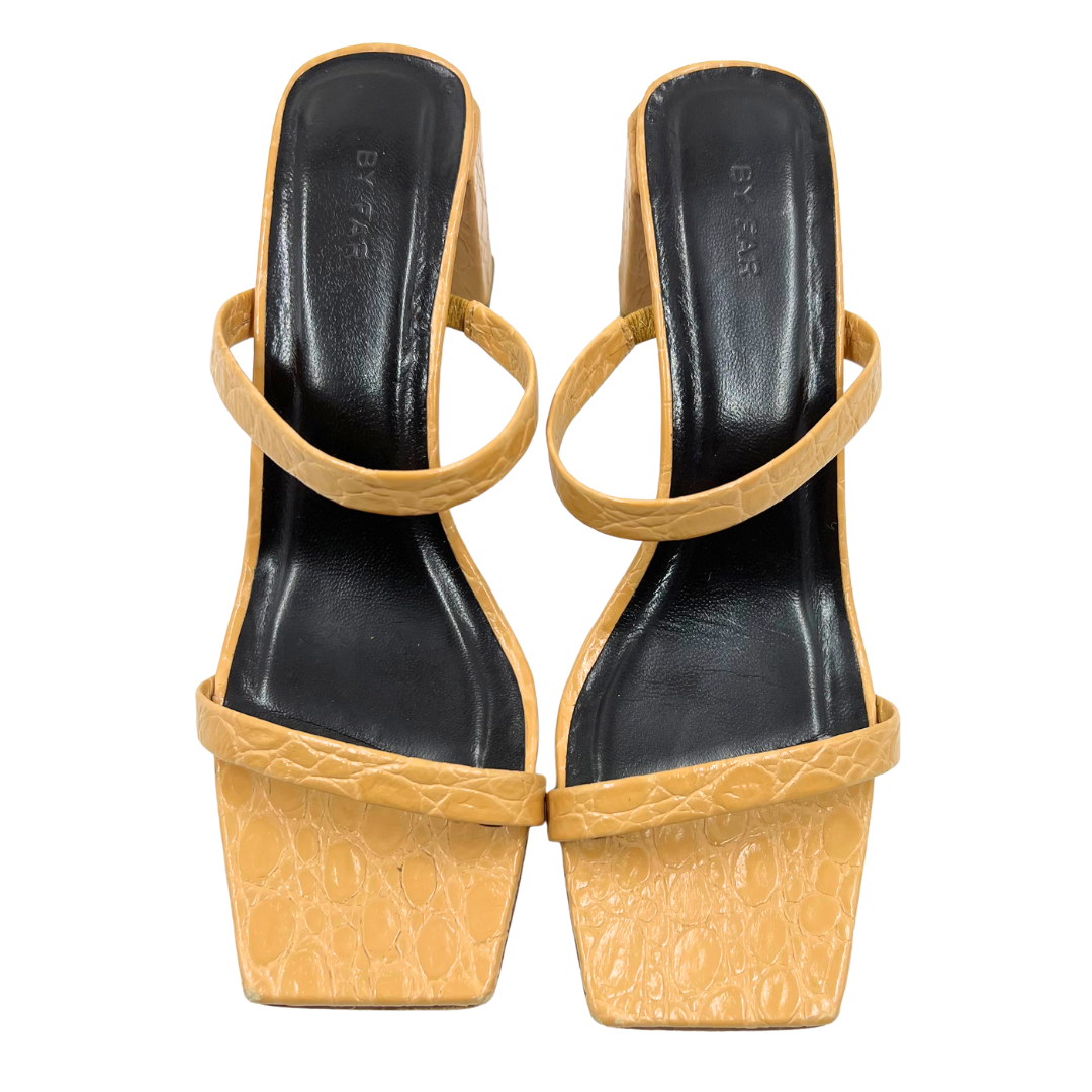 By Far 40 Tan Heels