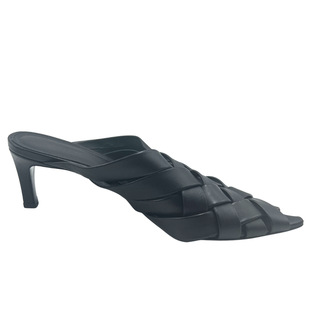 Anine Bing 38 Black Eve Mules