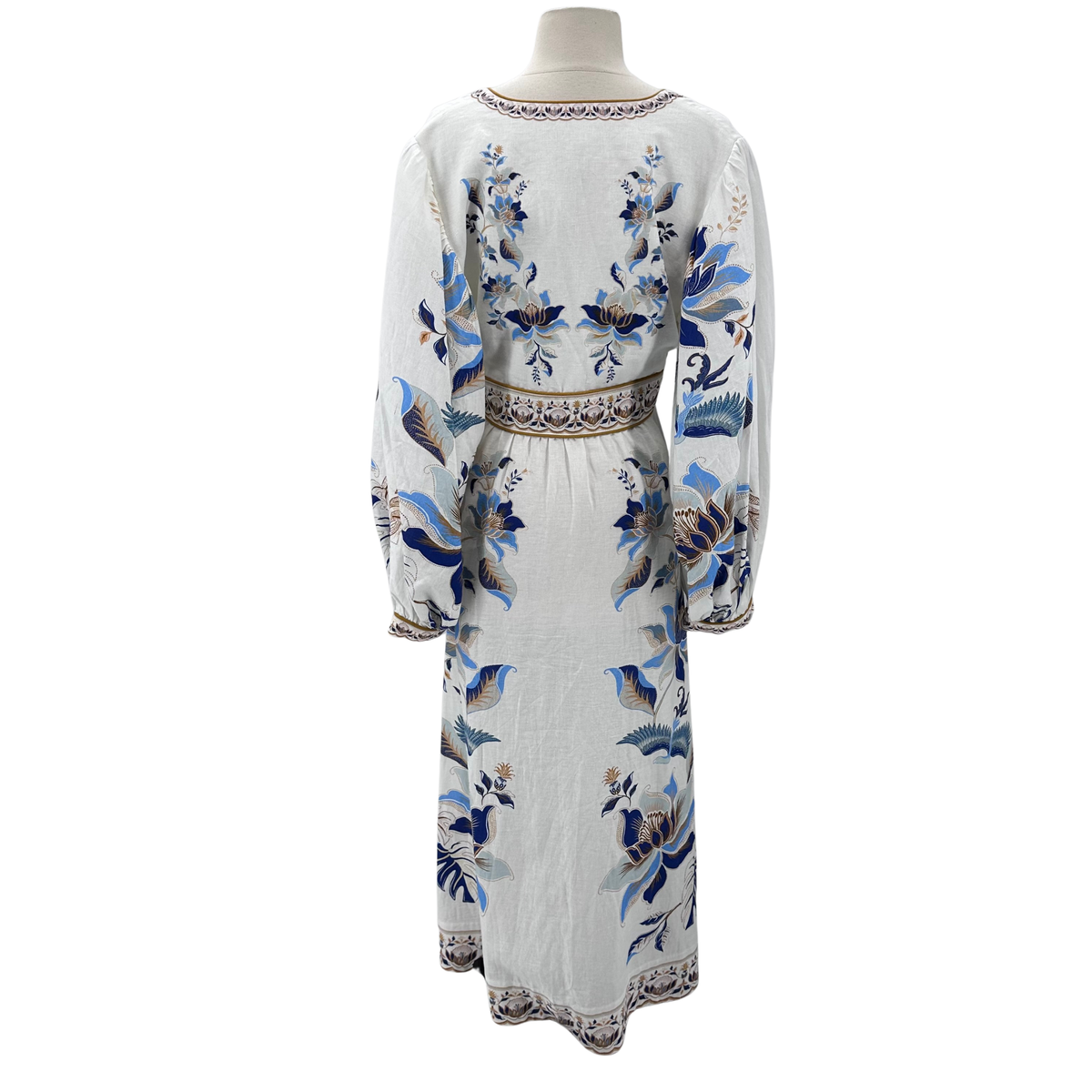 Farm Rio White Maxi Dress
