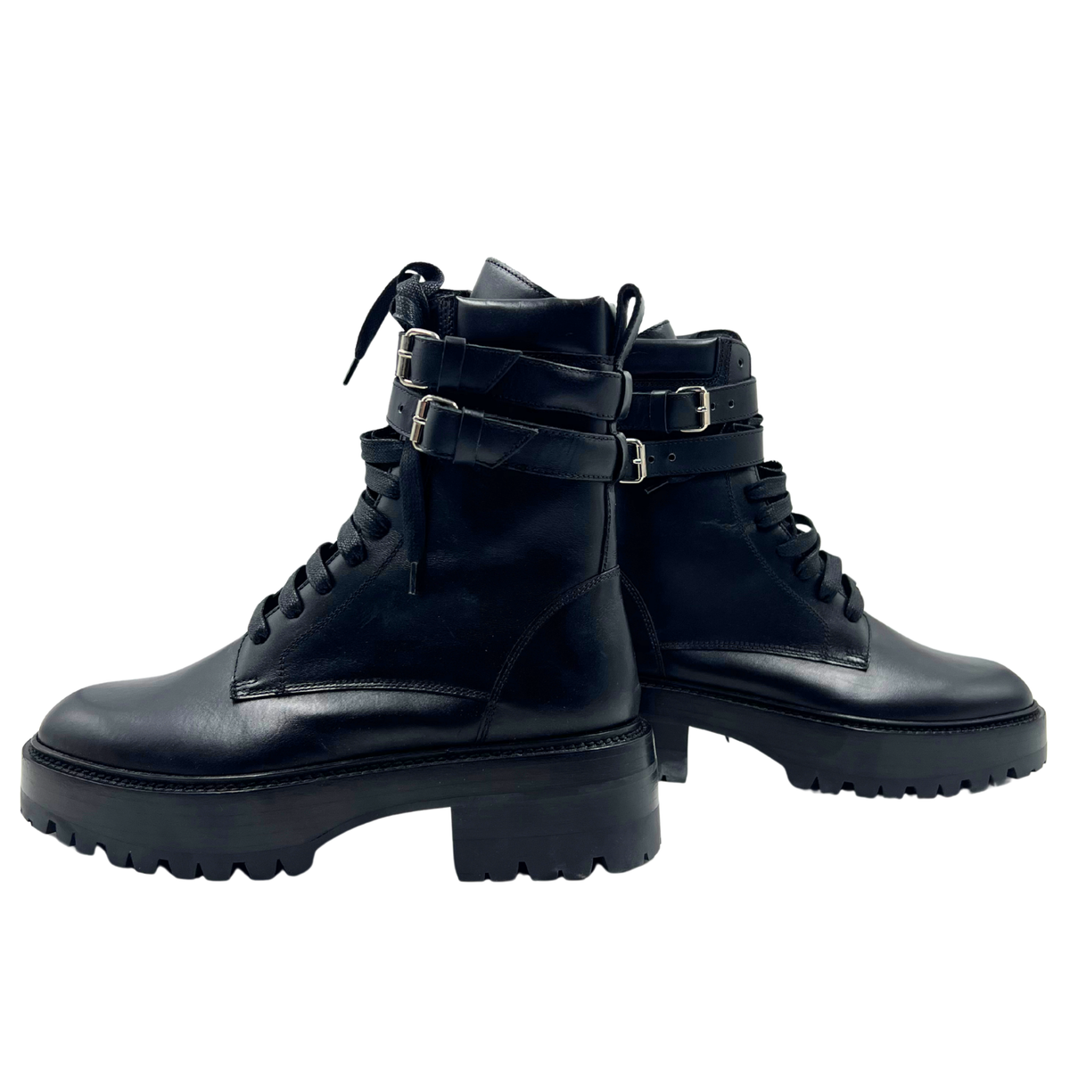 Amiri 38 Black Boots