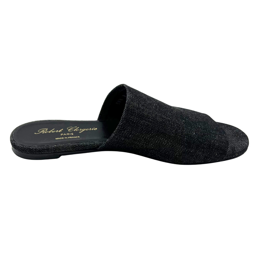 Robert Clergerie 38.5 Black Flats