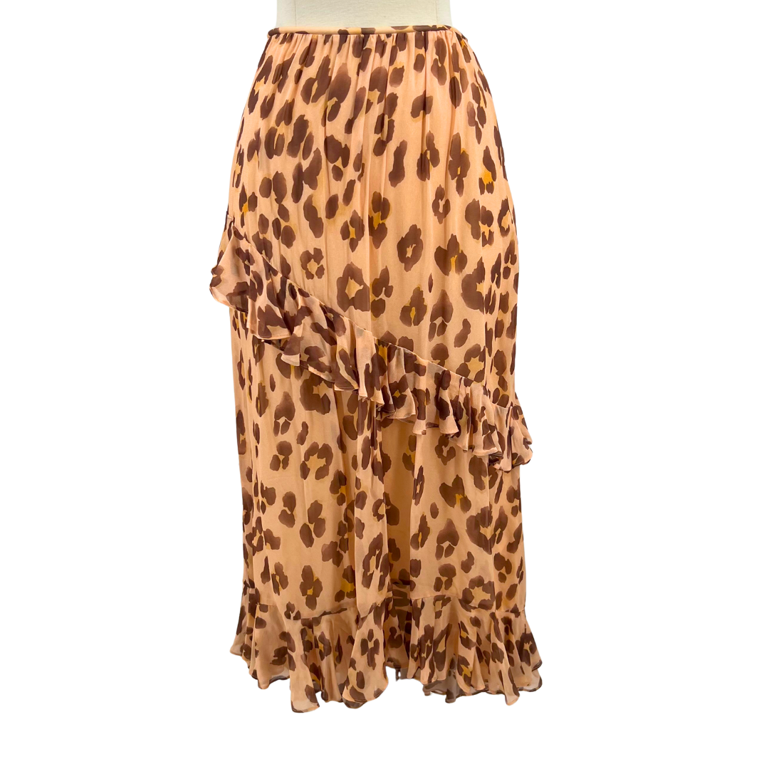 Zimmermann Peach Skirt