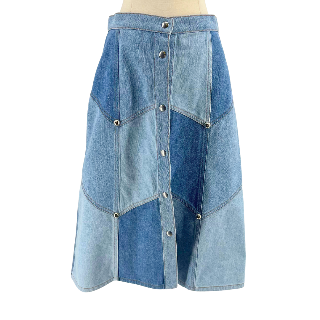 Mui Mui Denim Skirt