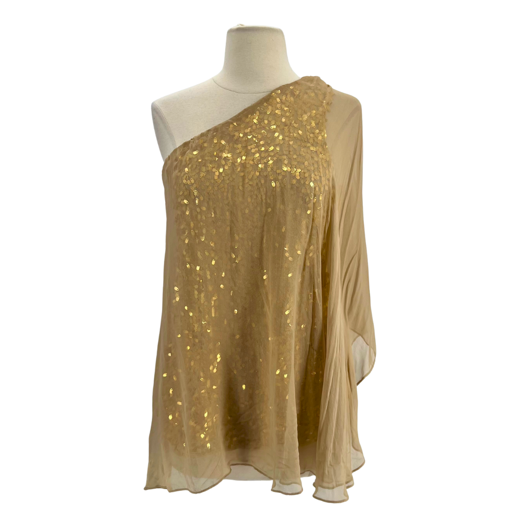 Aryn K Gold Blouse