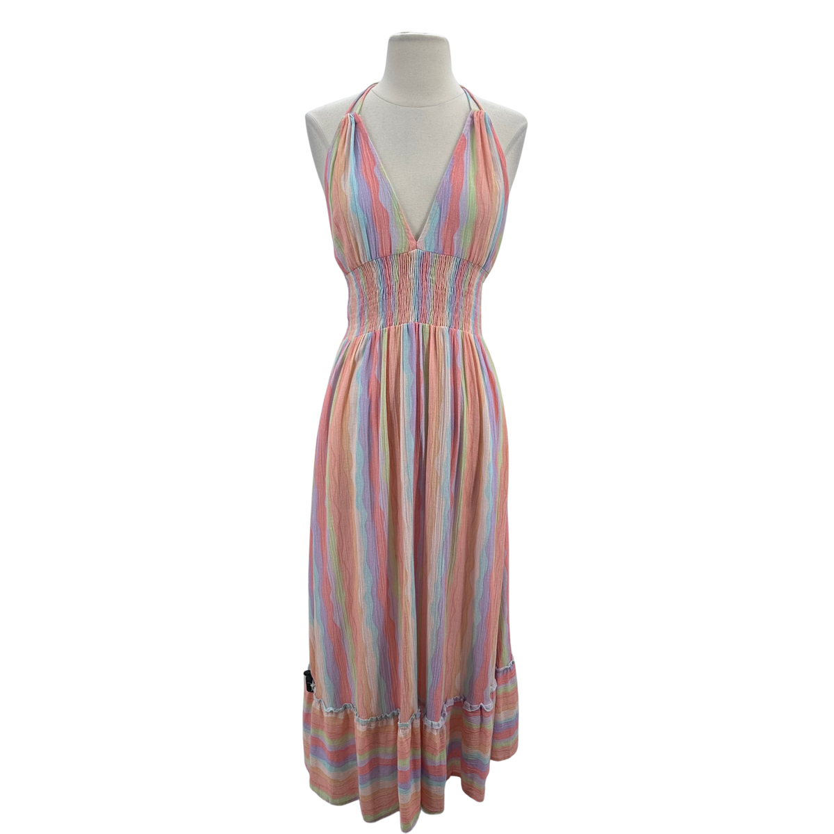 Z&L Pastel Multi-Color Maxi Dress