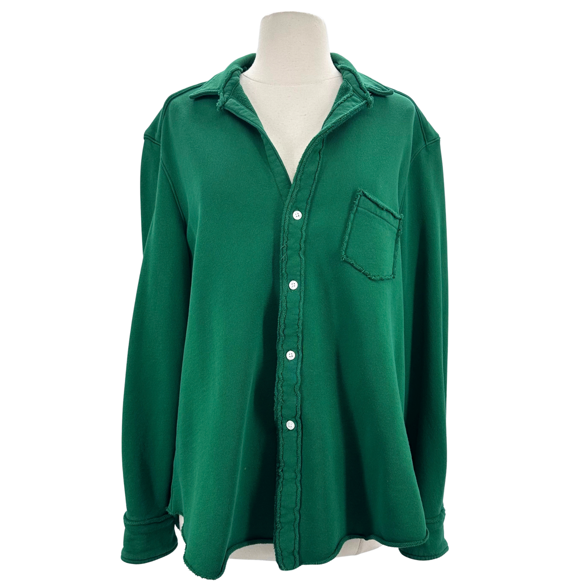 Frank & Eileen Kelly Green Button Down