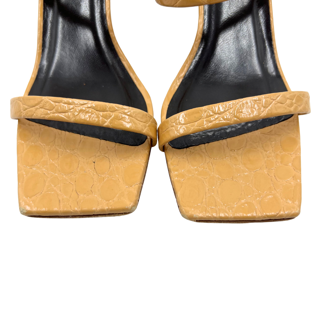 By Far 40 Tan Heels