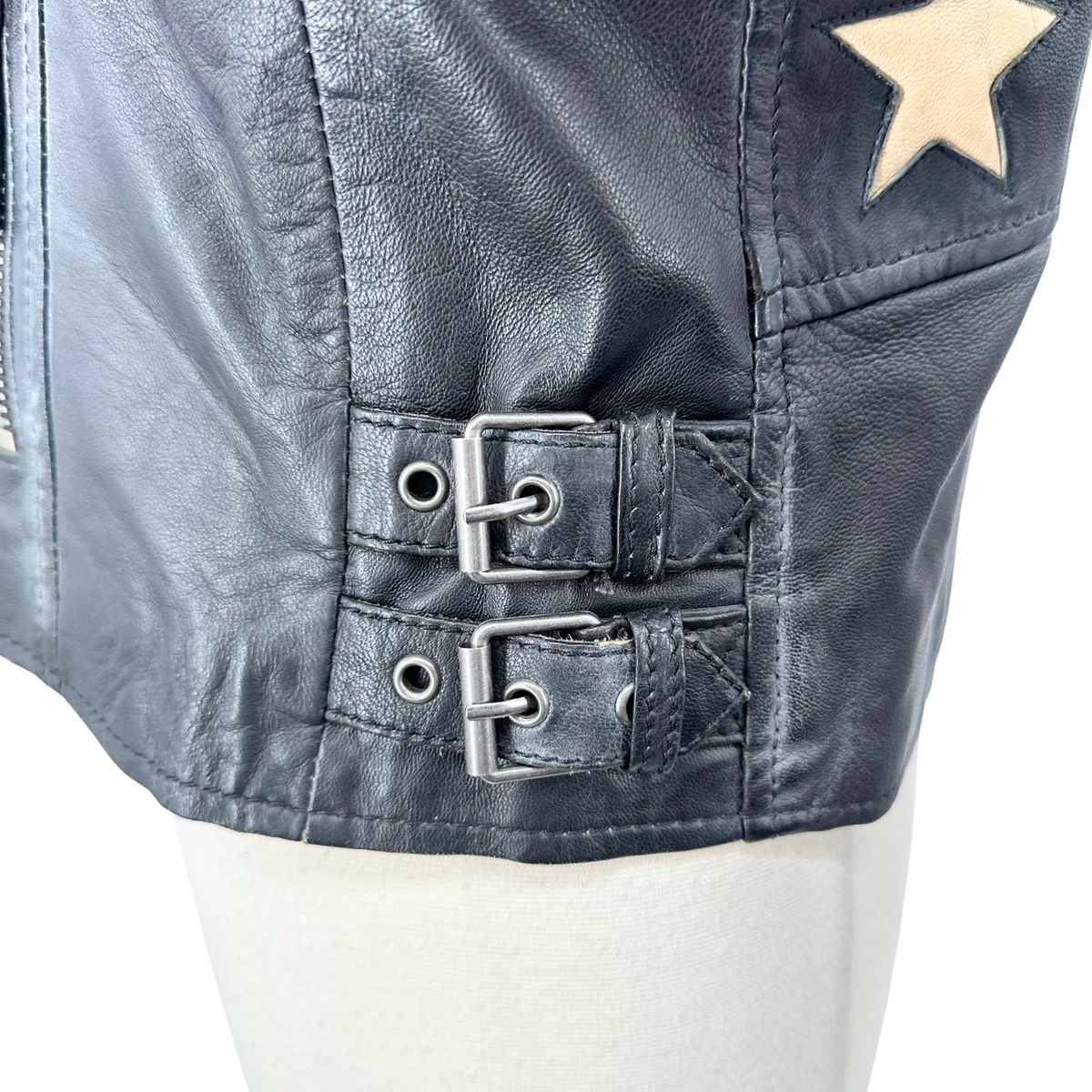 Mauritius Black Leather Jacket