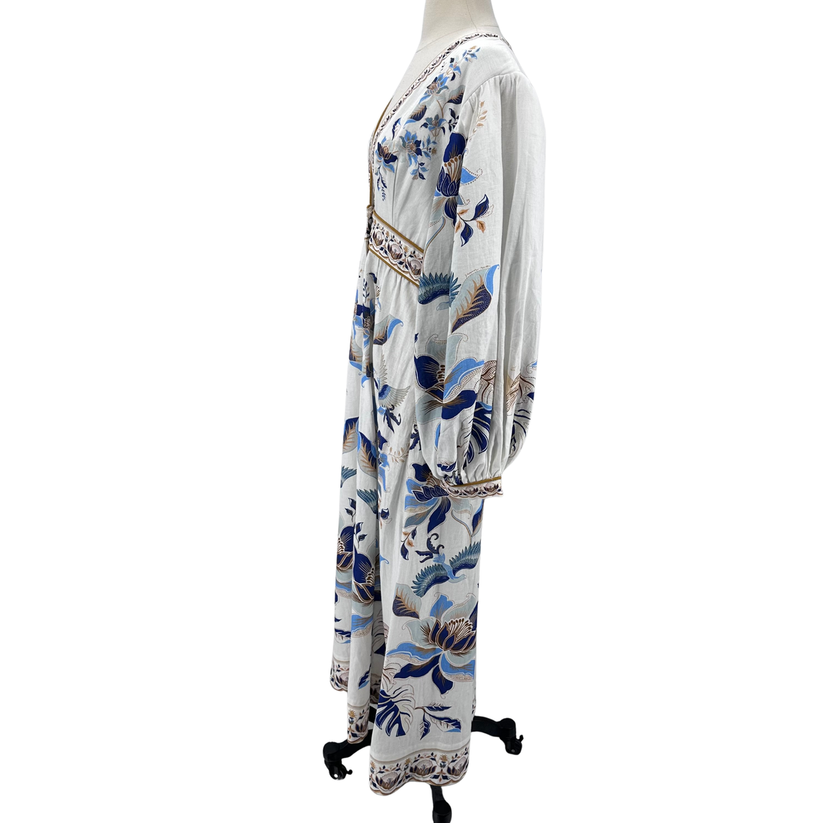Farm Rio White Maxi Dress
