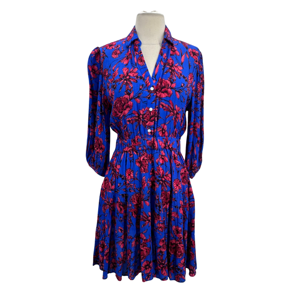 playa lucila Blue/Red Dress