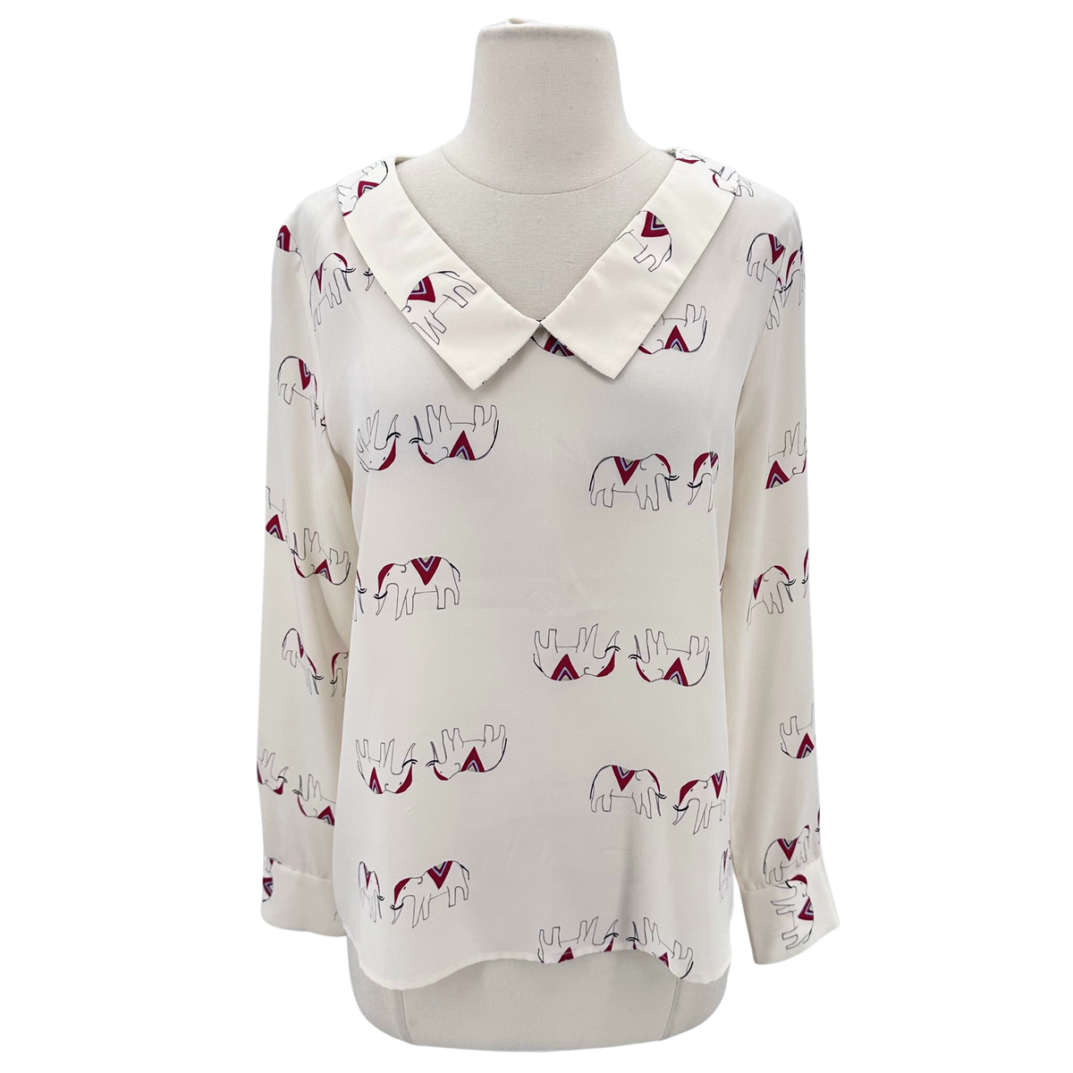 Tucker Cream Blouse