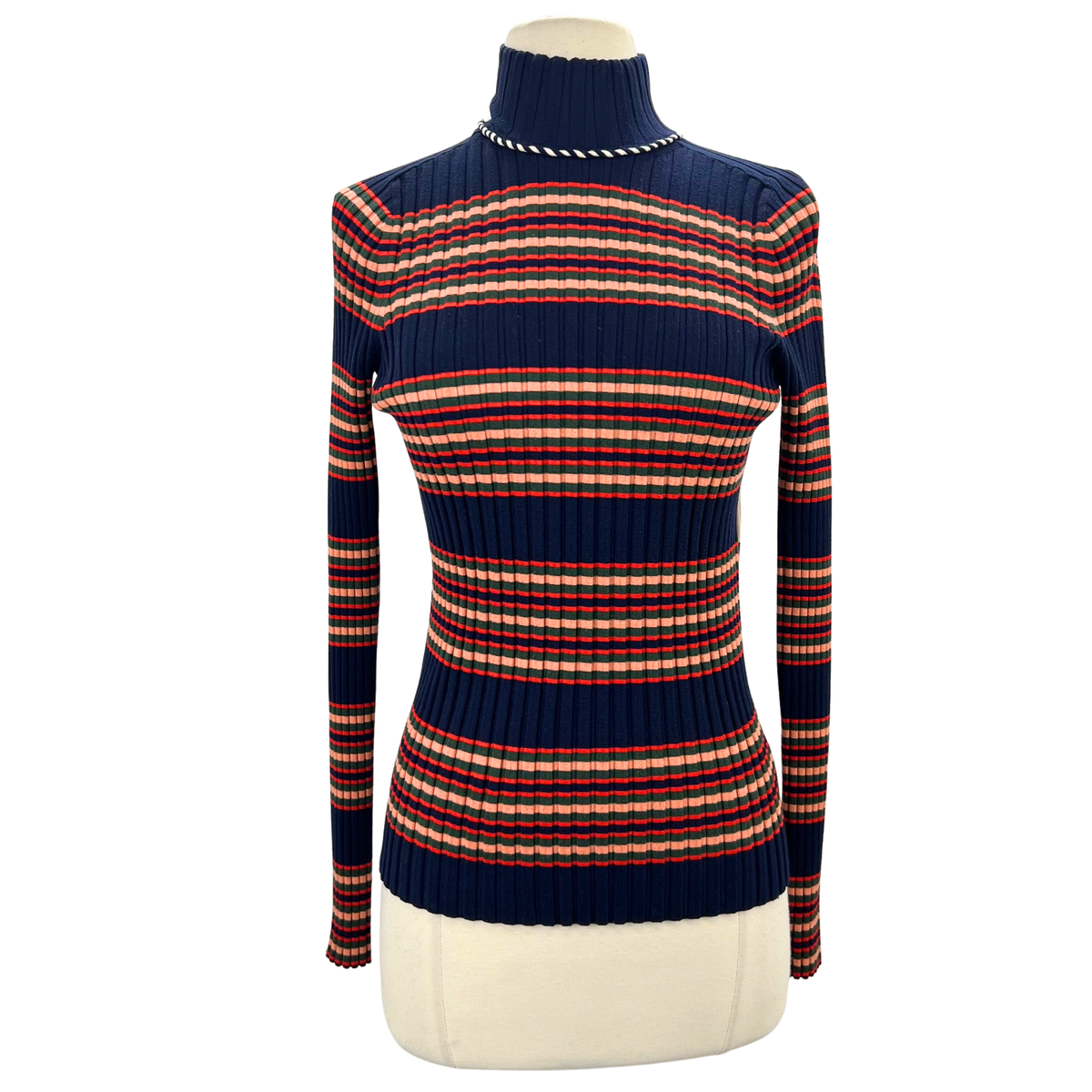 Tory Burch Navy Turtleneck