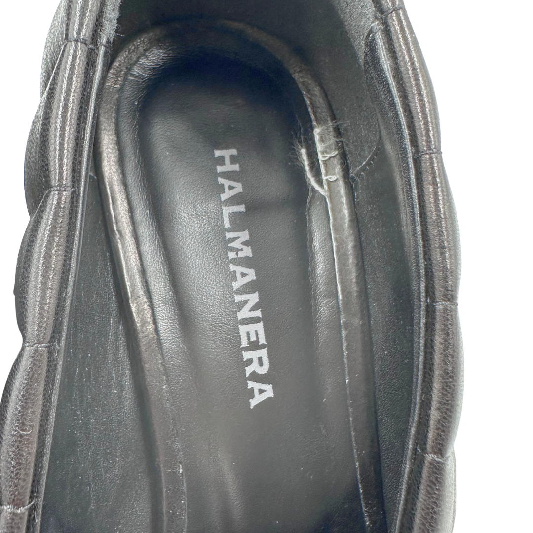 Halmanera 9 40 Black Leather Pumps