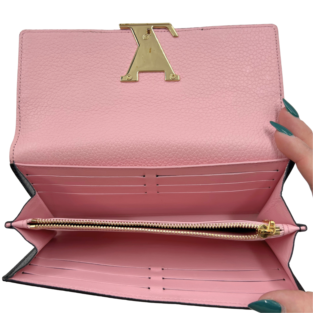 Louis Vuitton Taurillon Capucines Wallet