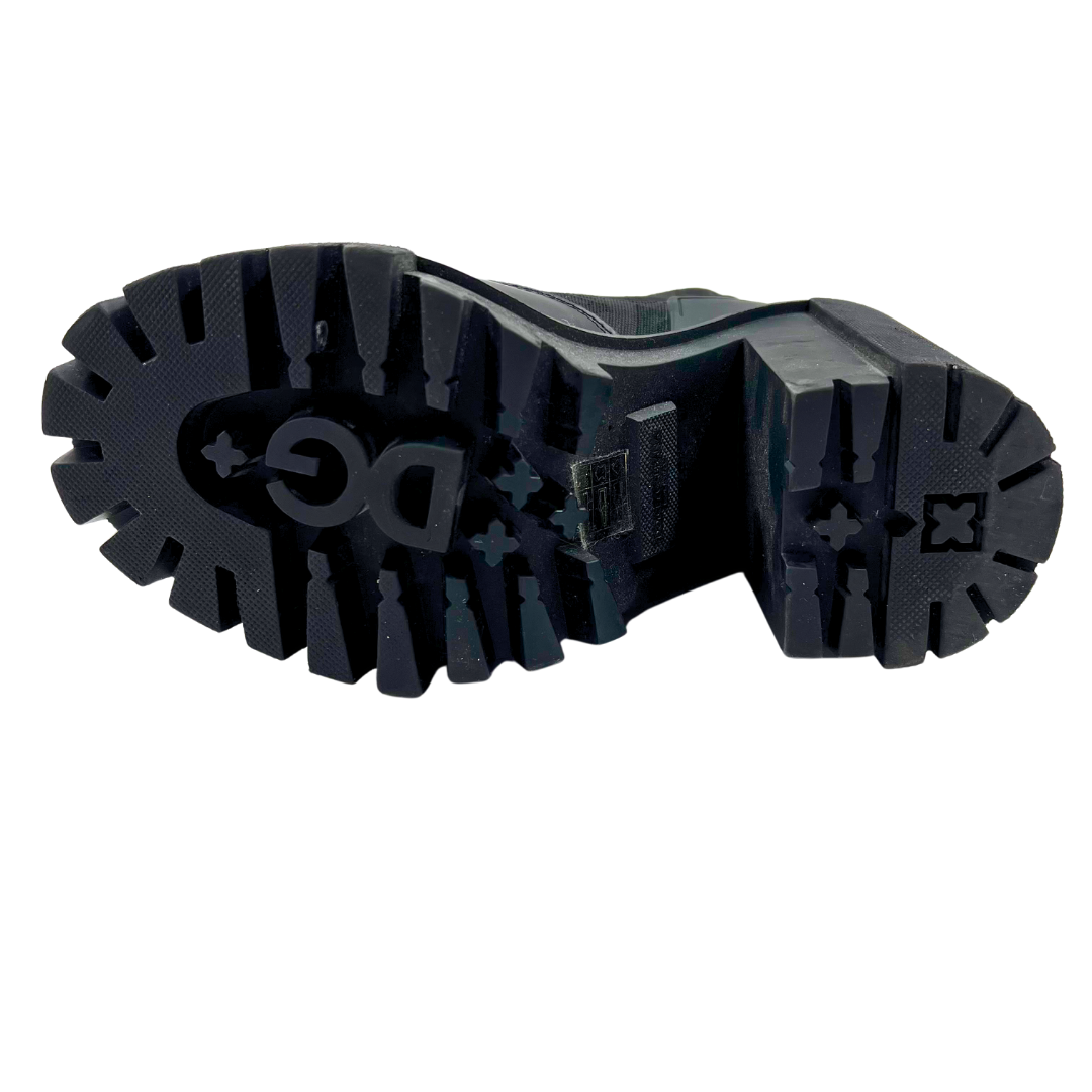 Dolce & Gabbana 5.5 35.5 Black Leather Boots