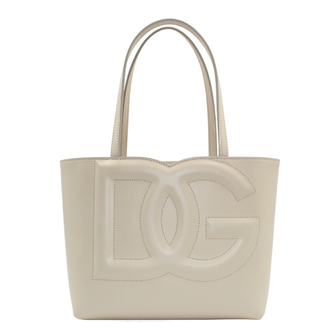 Dolce & Gabbana Small Calfskin DG Logo Bag Shopper