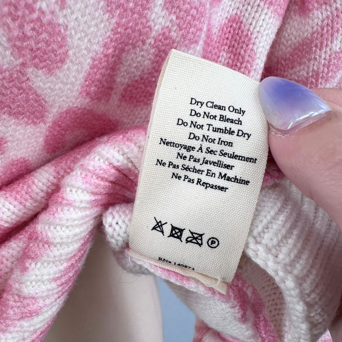 Love Shack Fancy White/Pink Top