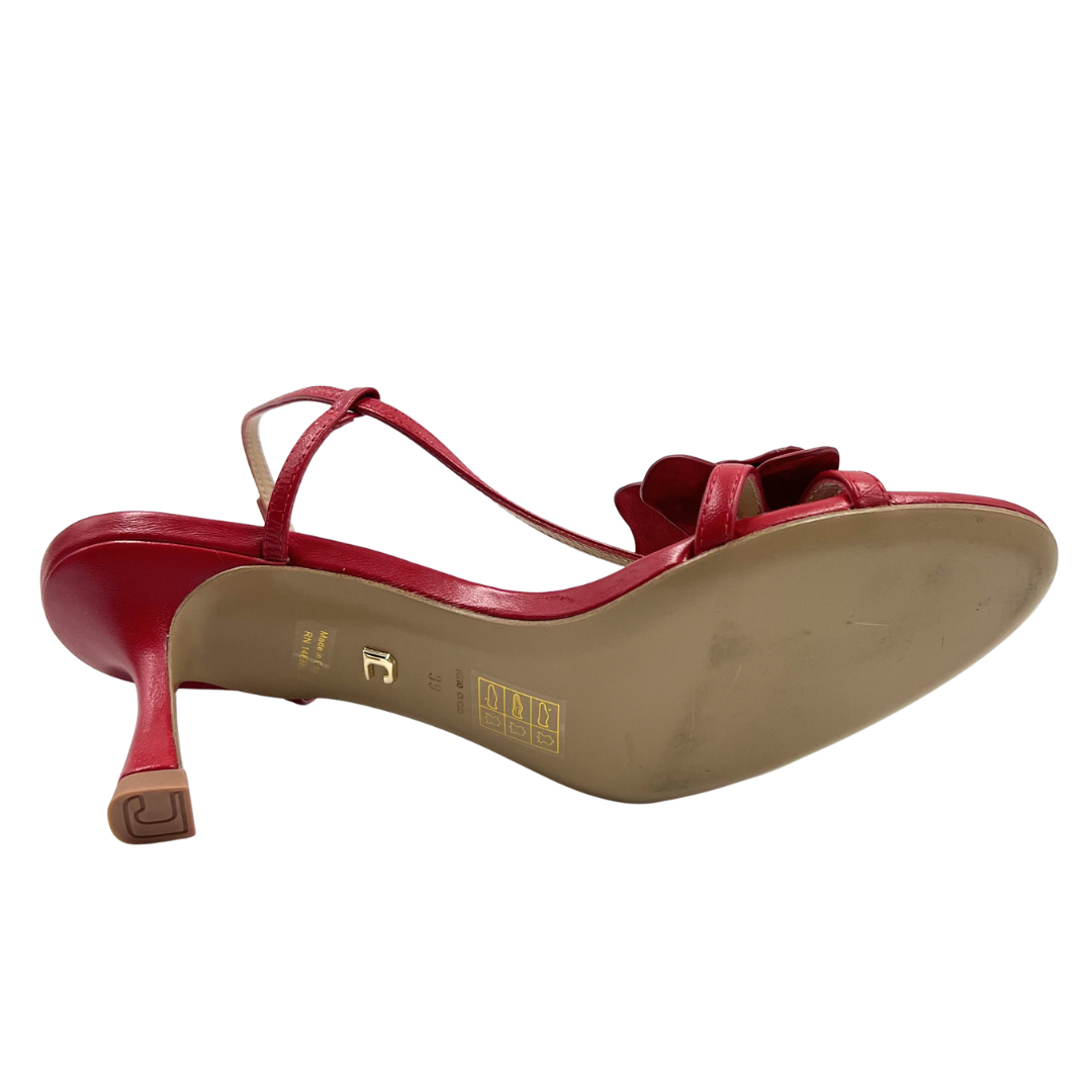 Lola Cruz 8.5 39 Red Sandals