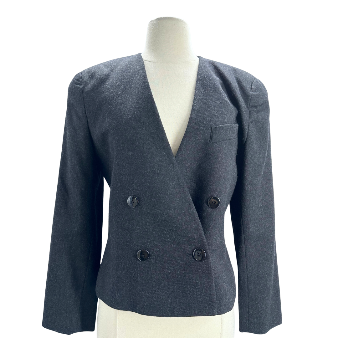 Christian Dior Charcoal Blazer