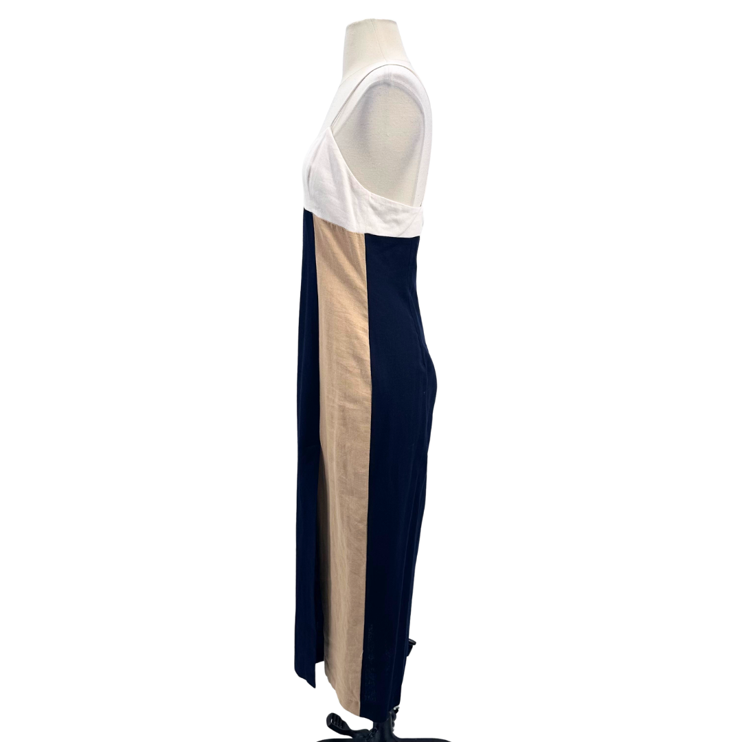 Zara Size S Navy Maxi Dress