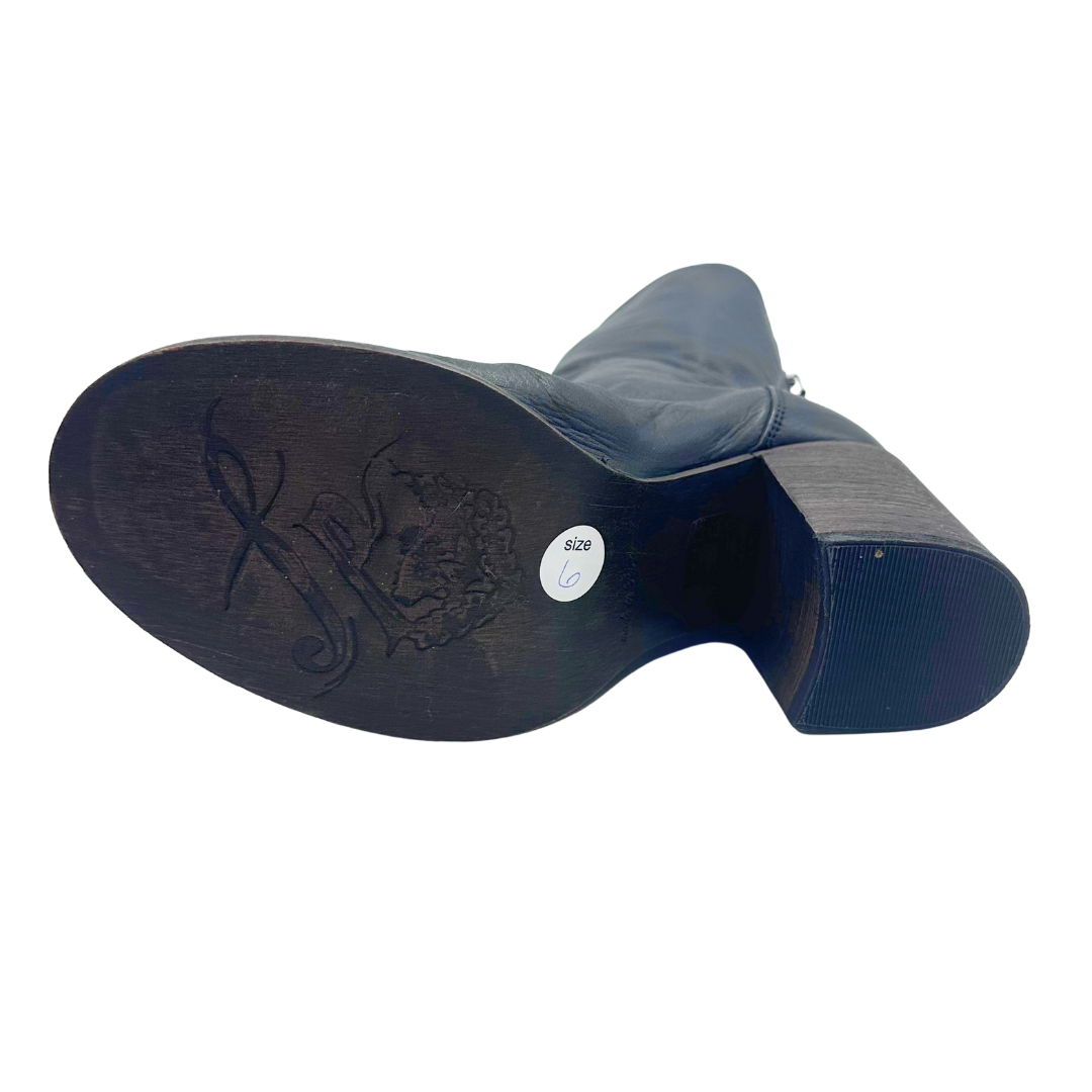 Free People 6 36 Black Boots