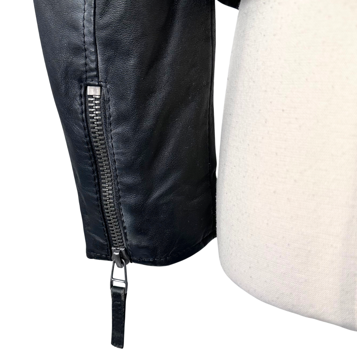 Mauritius Black Leather Jacket