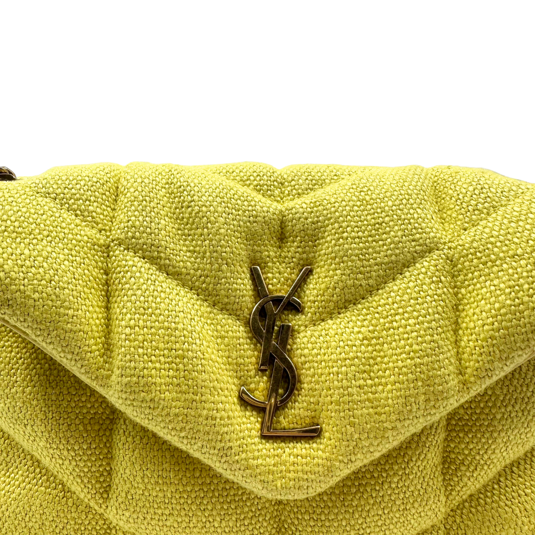 YSL Quilted Small Loulou Puffer