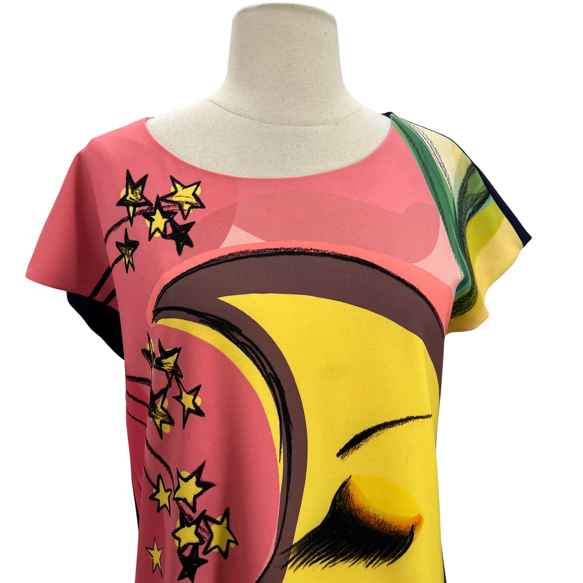 Boutique Moschino Pink Multi Tunic