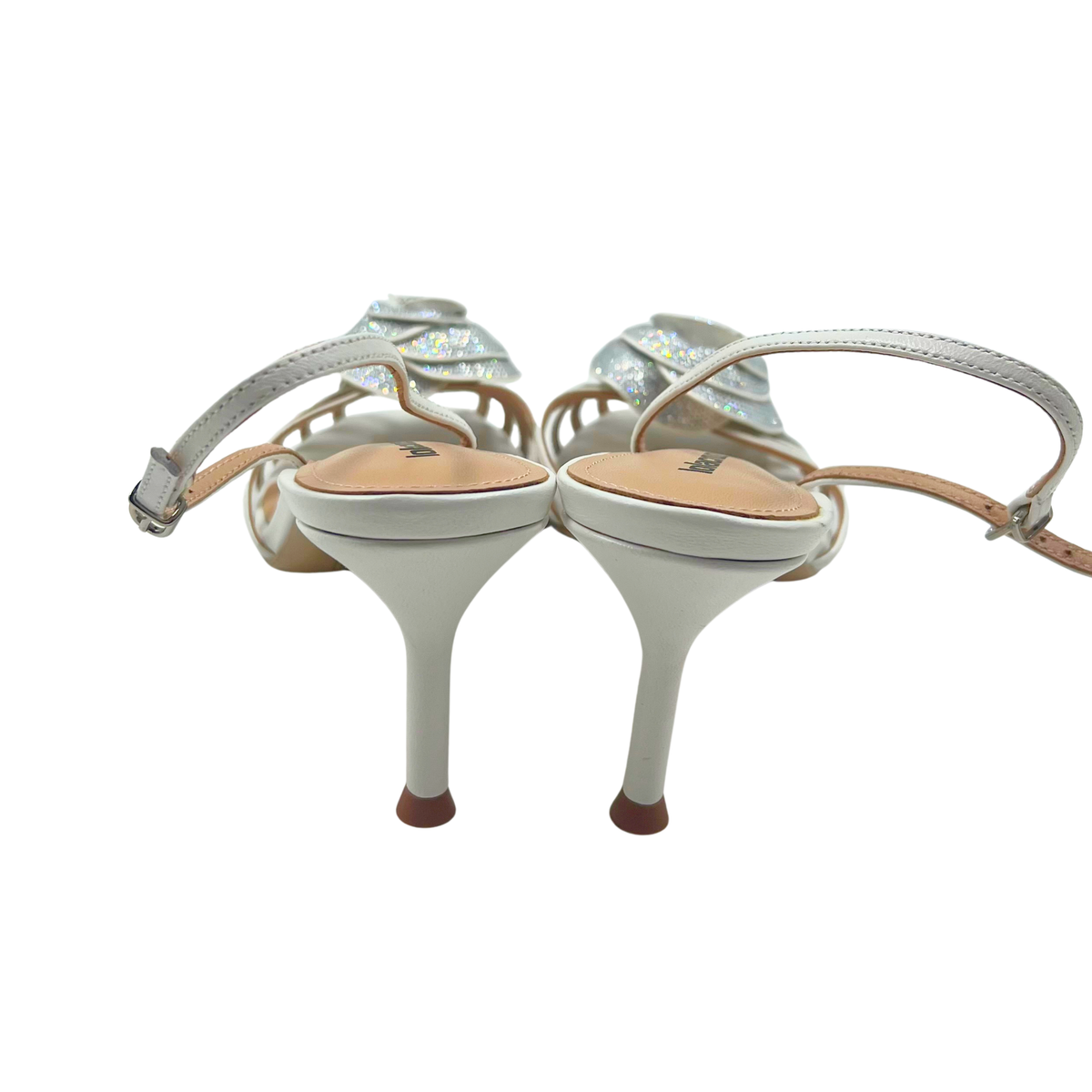 Lola Cruz 40 White Heels